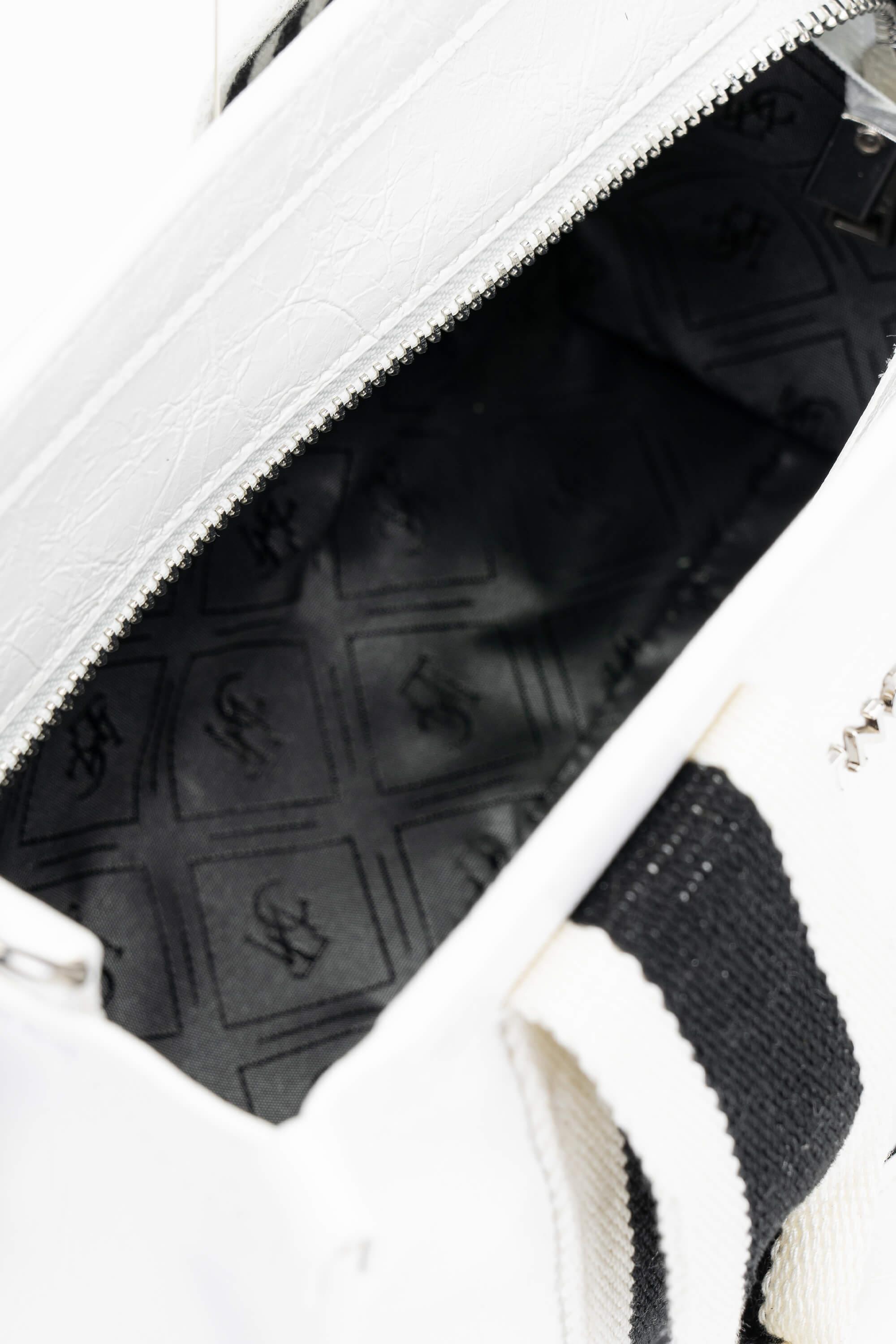 Tamer Tanca Kadın Vegan Beyaz Omuz Çanta