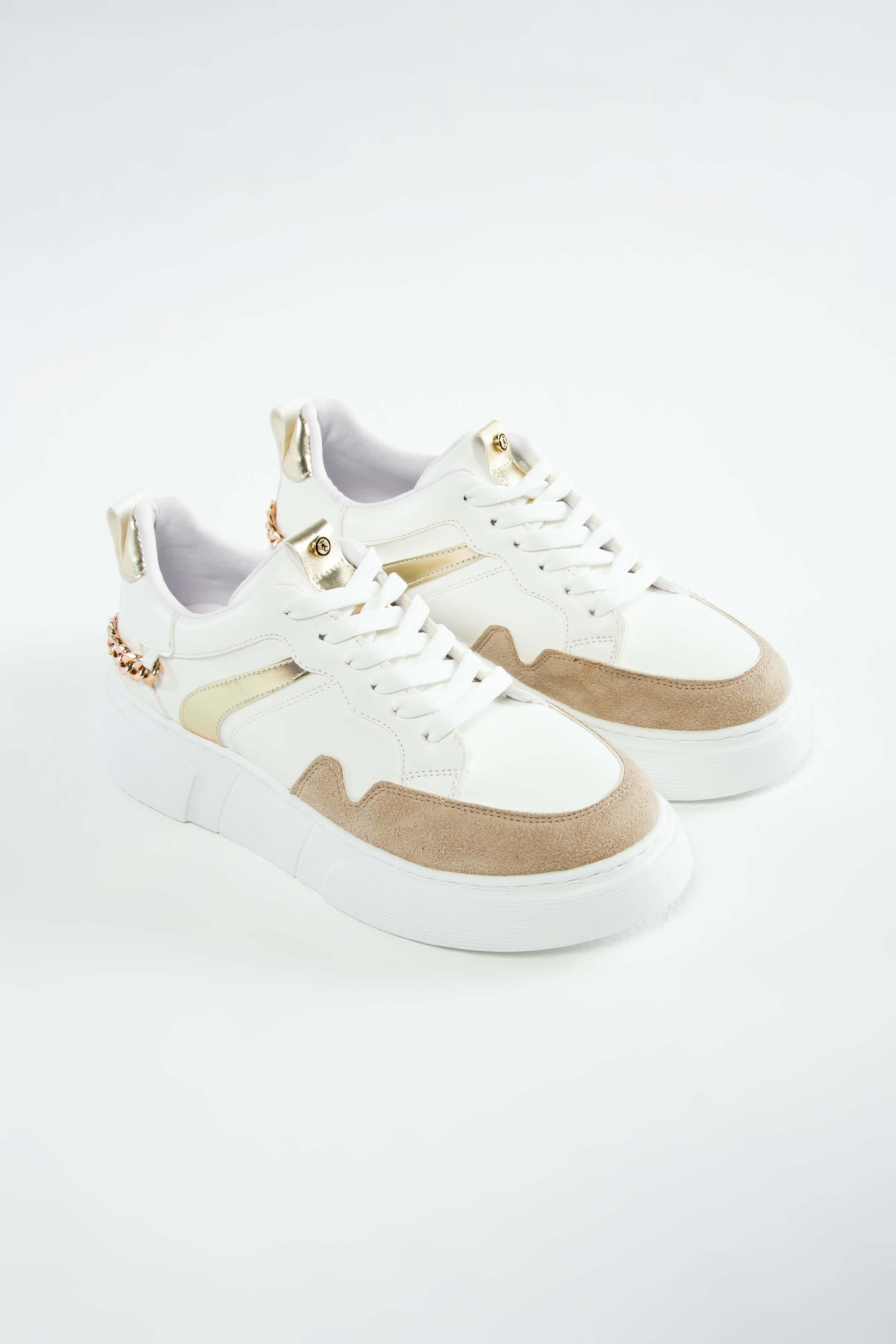 Tamer Tanca Kadın Vegan Beyaz Sneakers & Spor Ayakkabı
