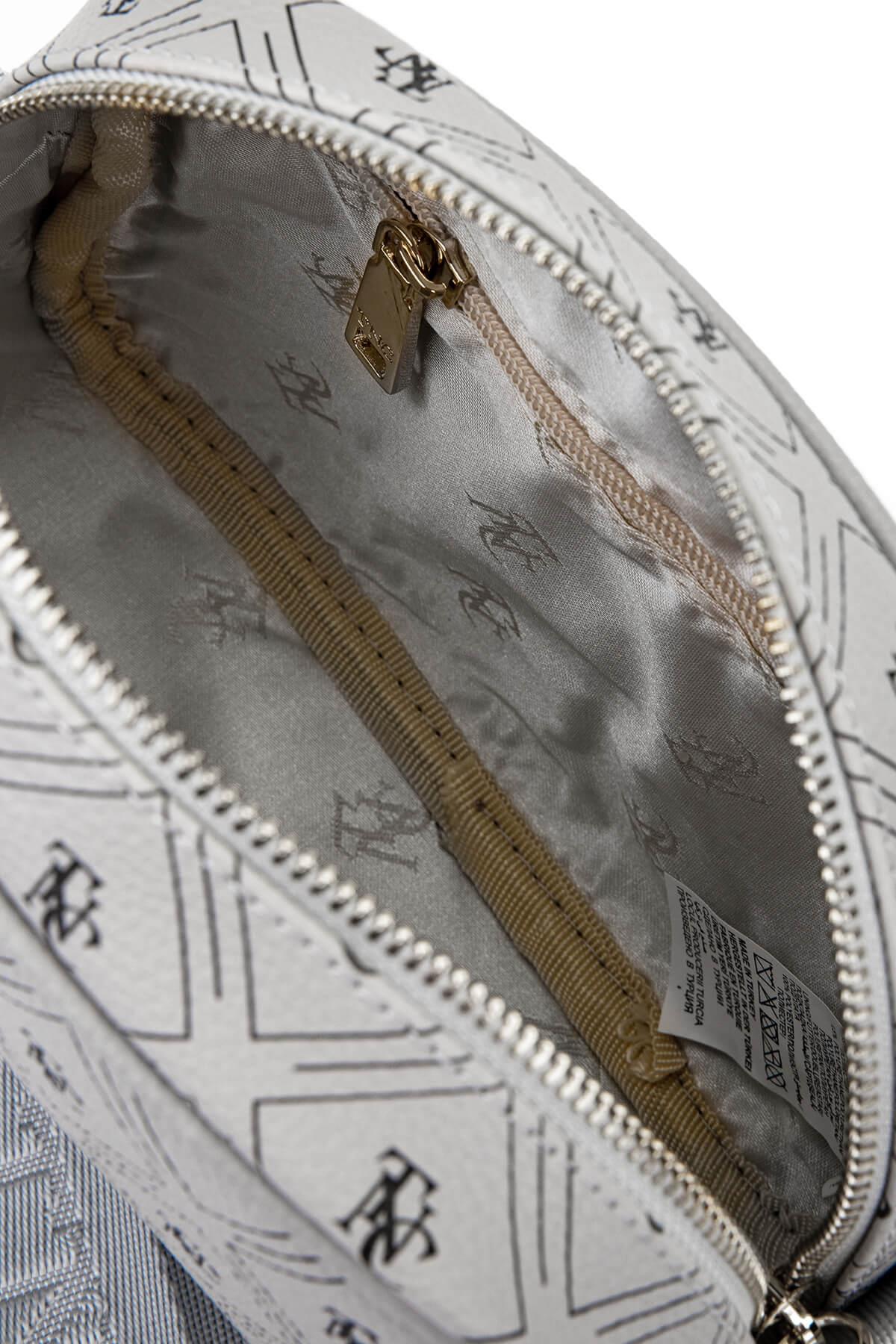 Tamer Tanca Kadın Vegan Gri Postacı Çanta