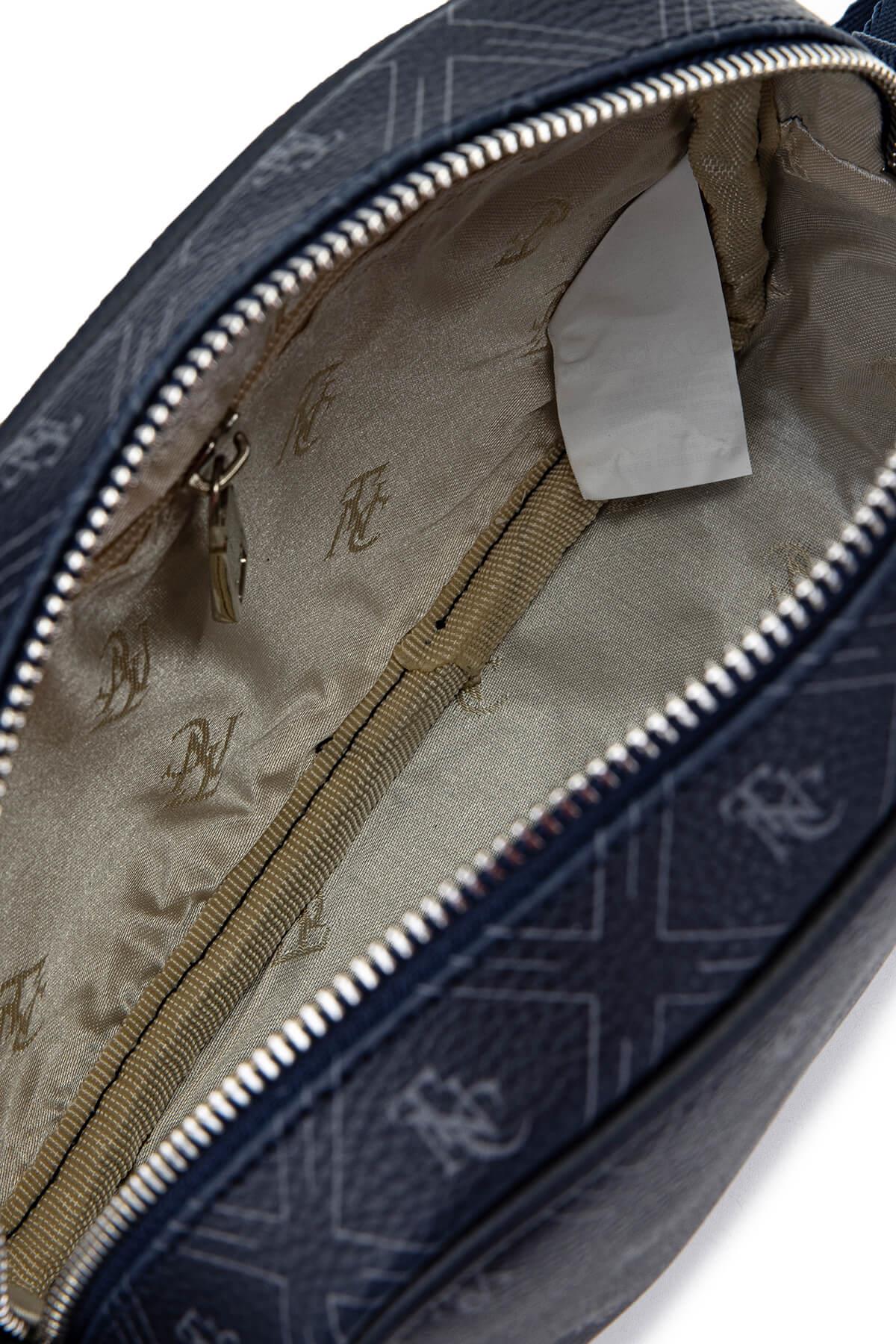 Tamer Tanca Kadın Vegan Lacivert Postacı Çanta