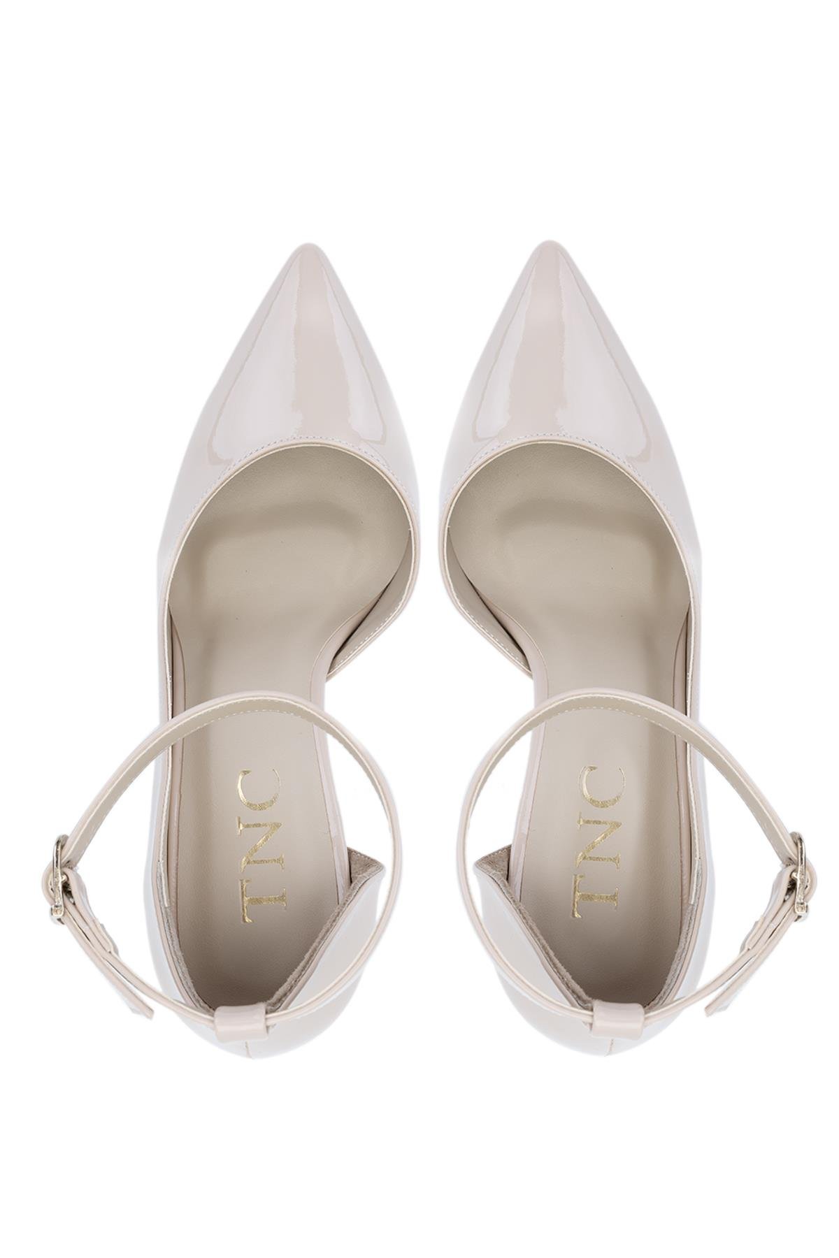 Tamer Tanca Kadın Vegan Nude Rugan Topuklu & Stiletto Ayakkabı