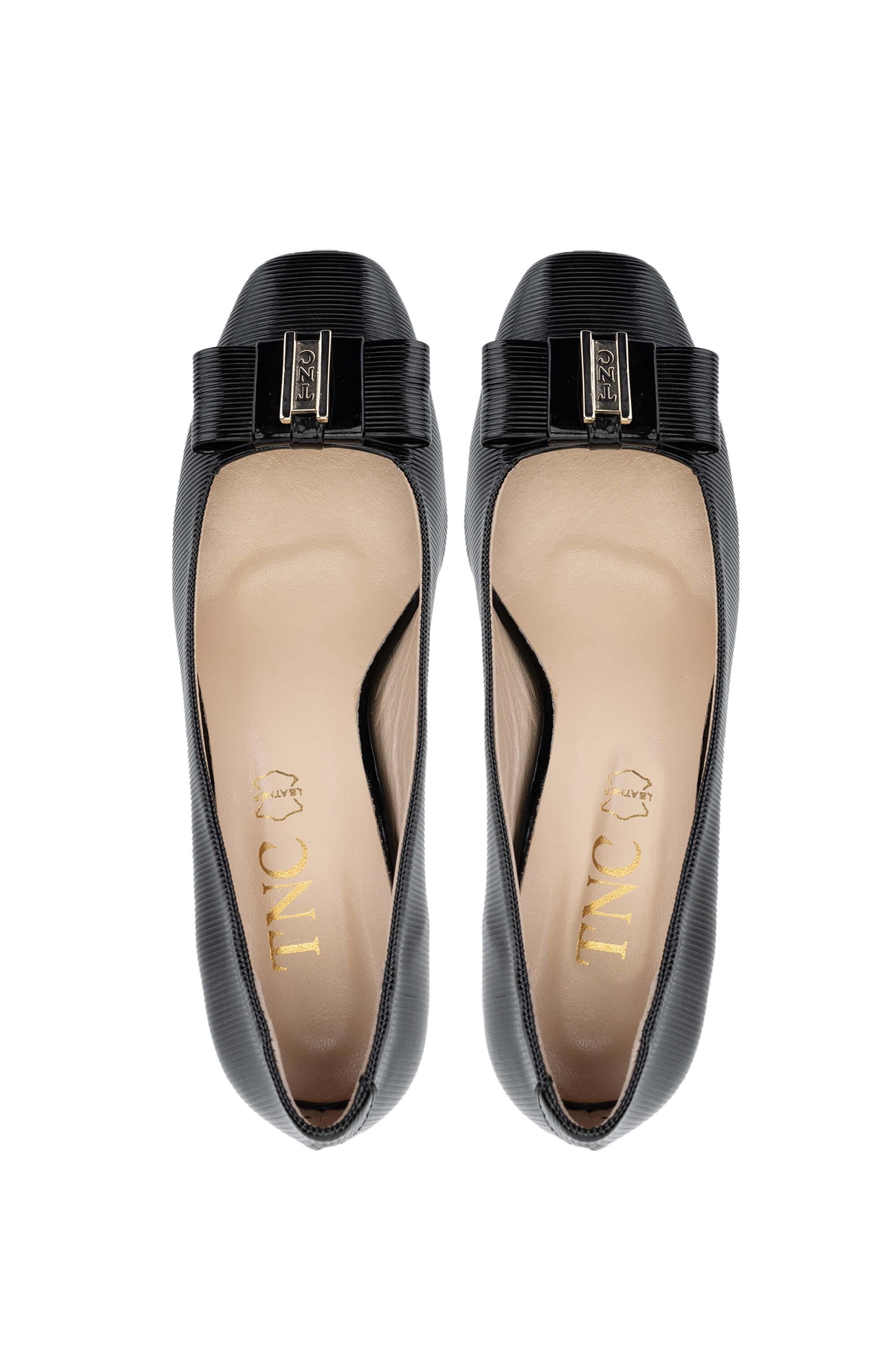 Tamer Tanca Kadın Vegan Siyah Abiye Ayakkabı