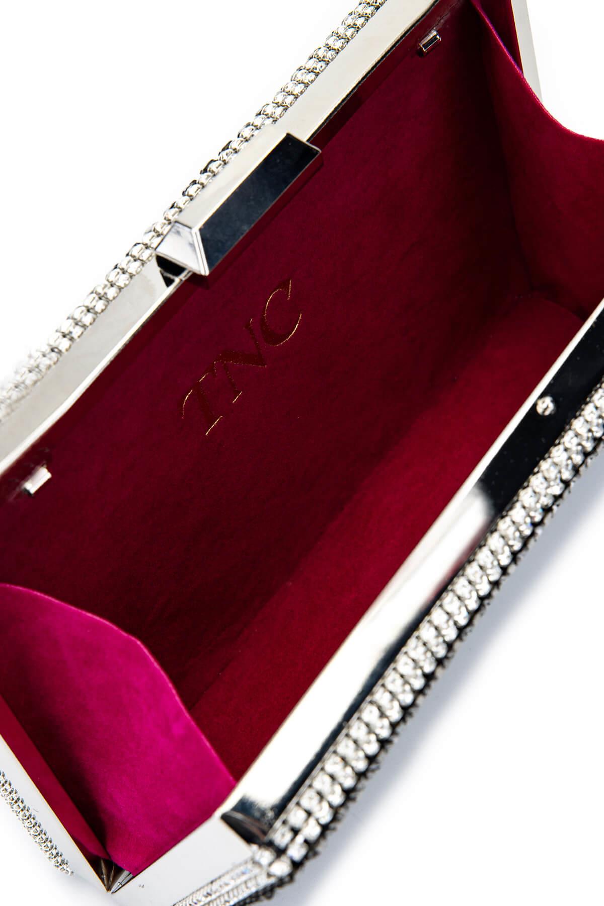 Tamer Tanca Kadın Vegan Siyah Abiye Çanta