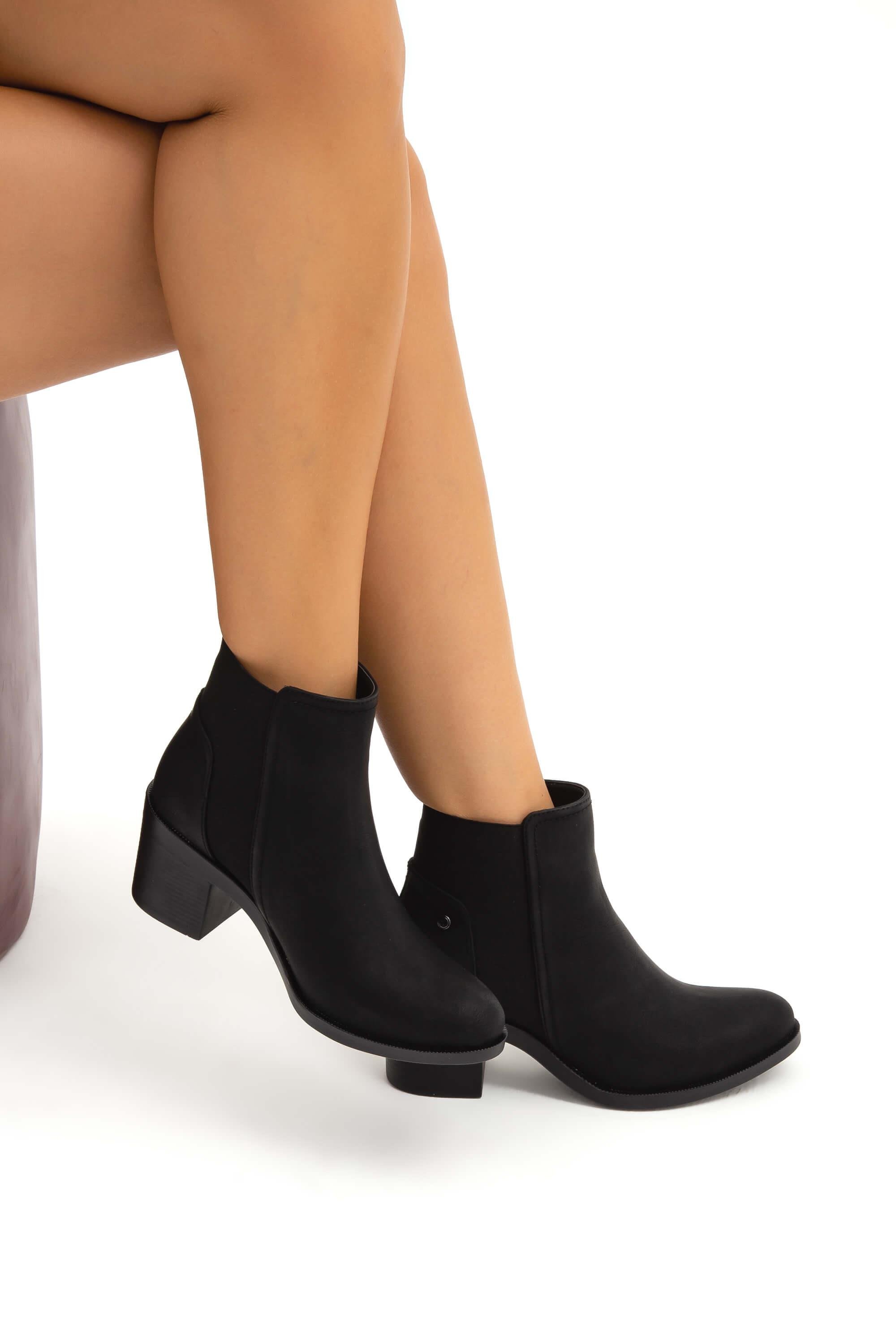 Tamer Tanca Kadın Vegan Siyah Günlük Bot