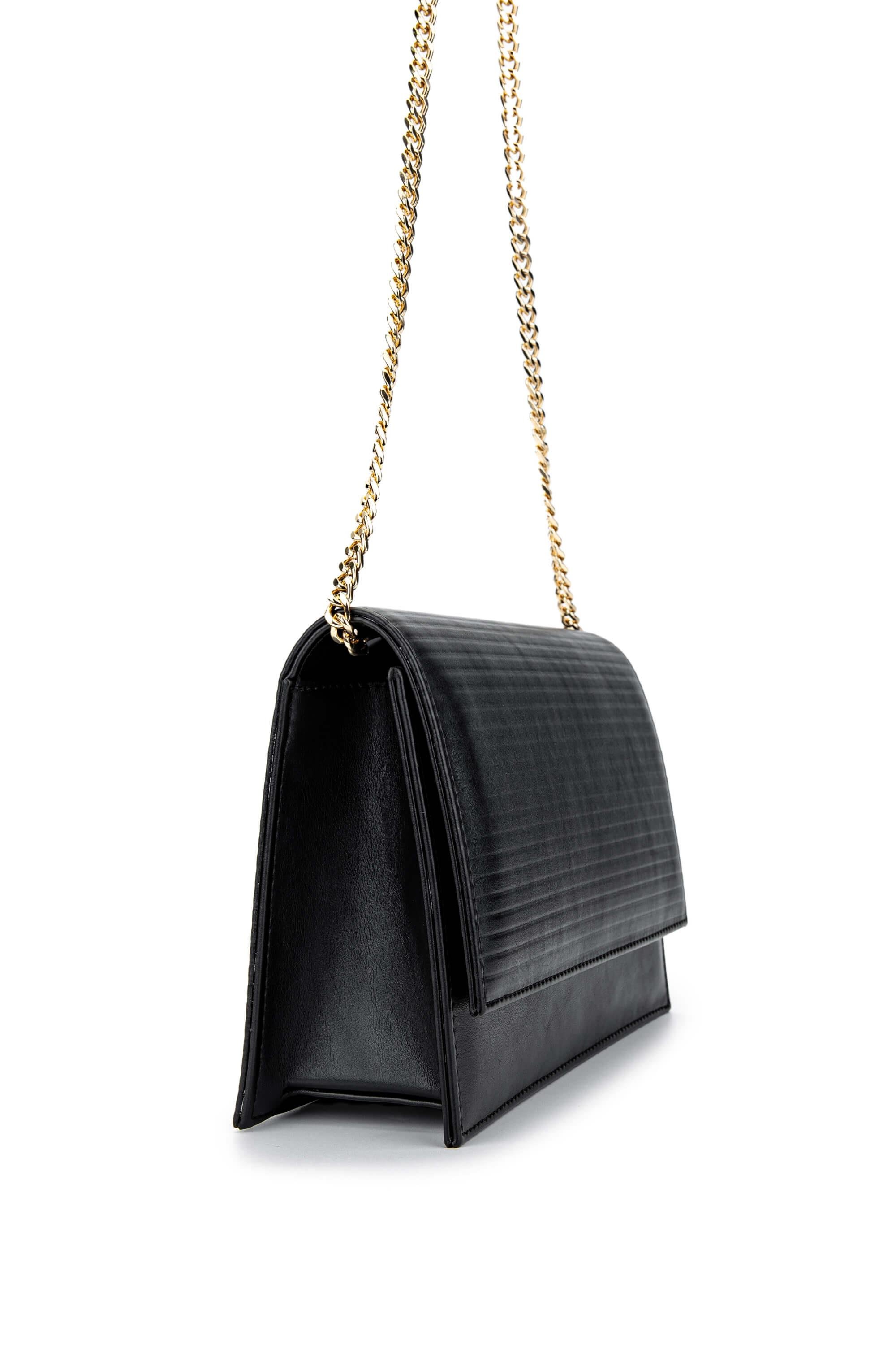 Tamer Tanca Kadın Vegan Siyah Omuz Çanta