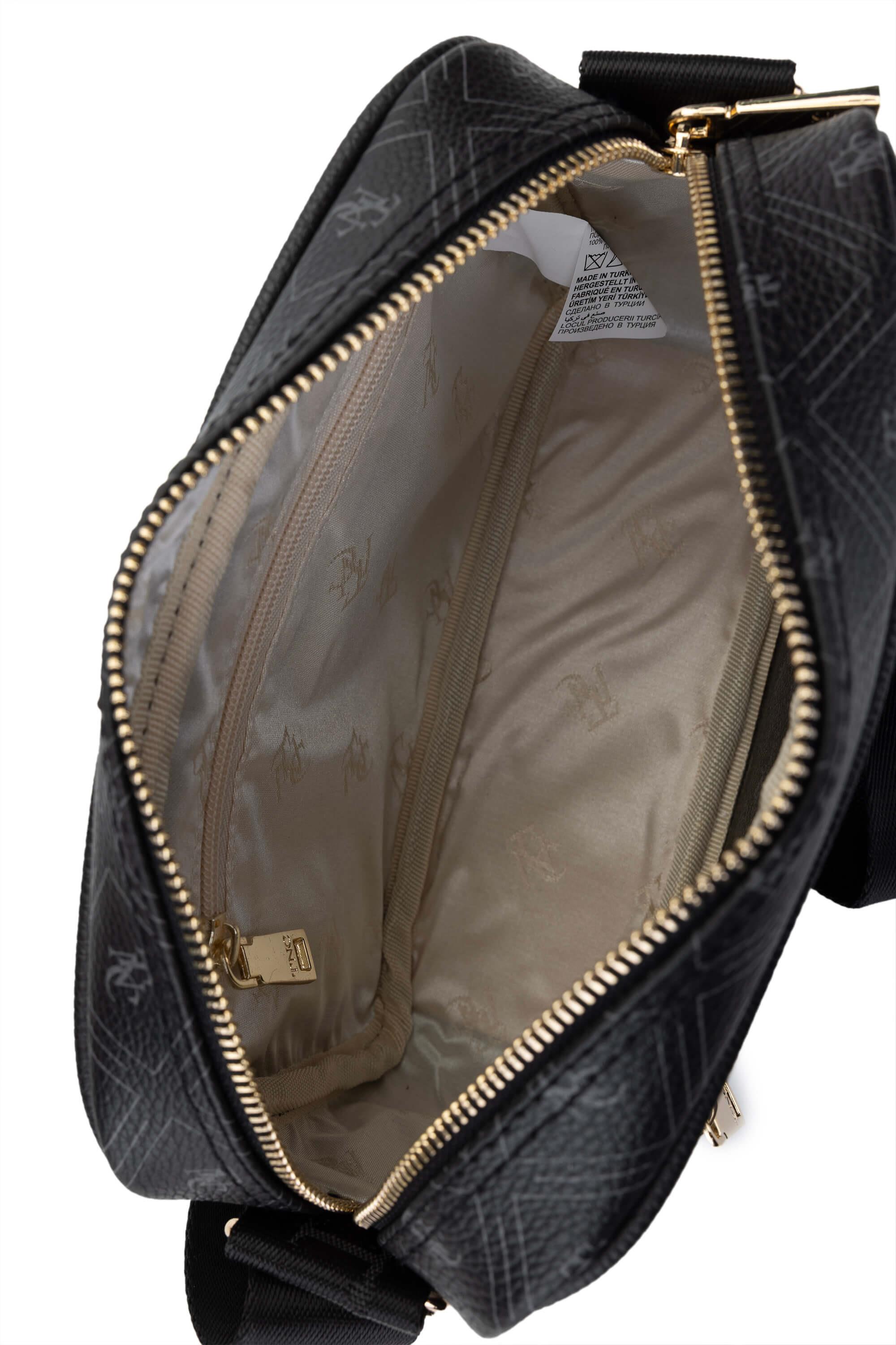 Tamer Tanca Kadın Vegan Siyah Postacı Çanta