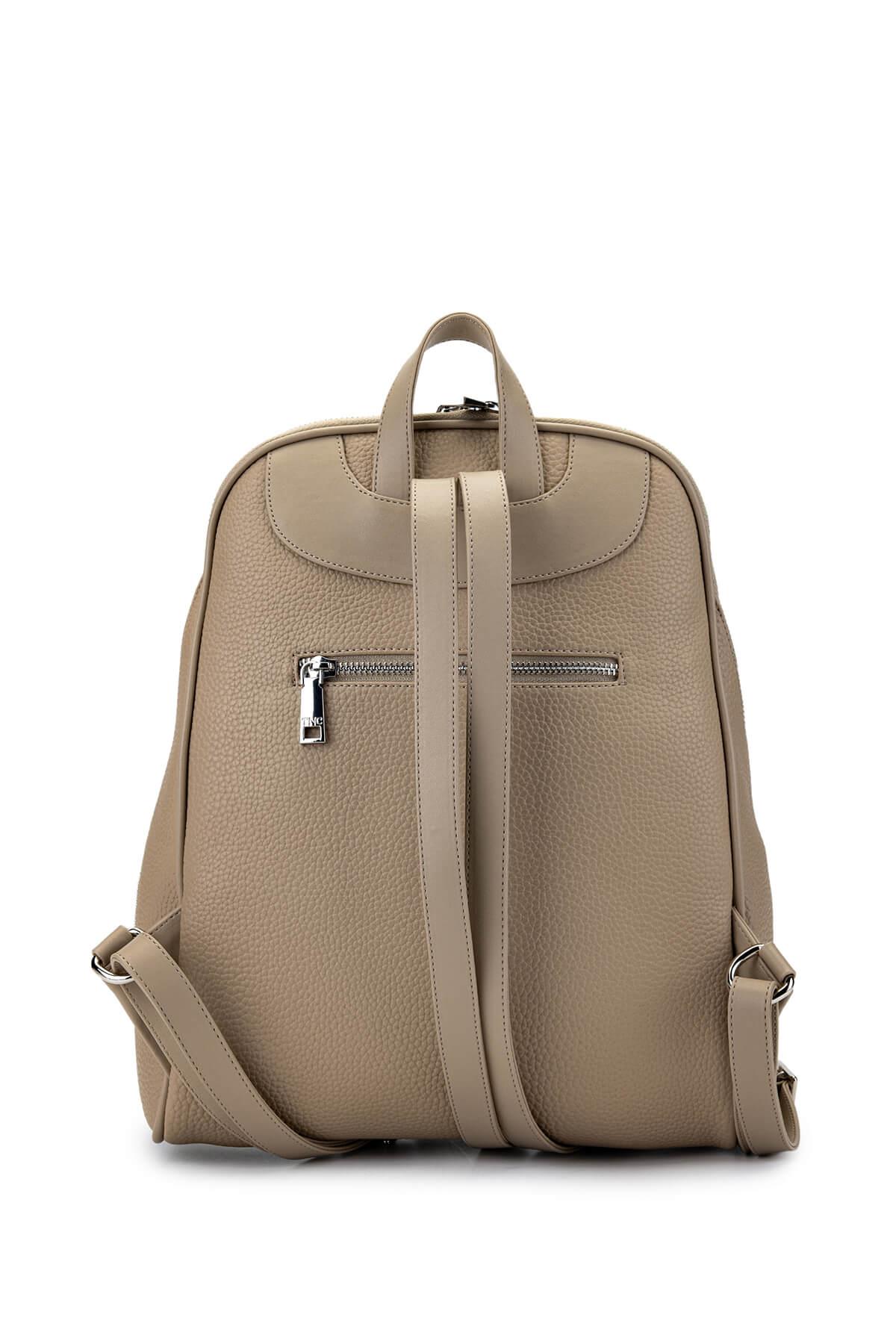 Tamer Tanca Kadın Vegan Vizon Floter Sırt Çantası