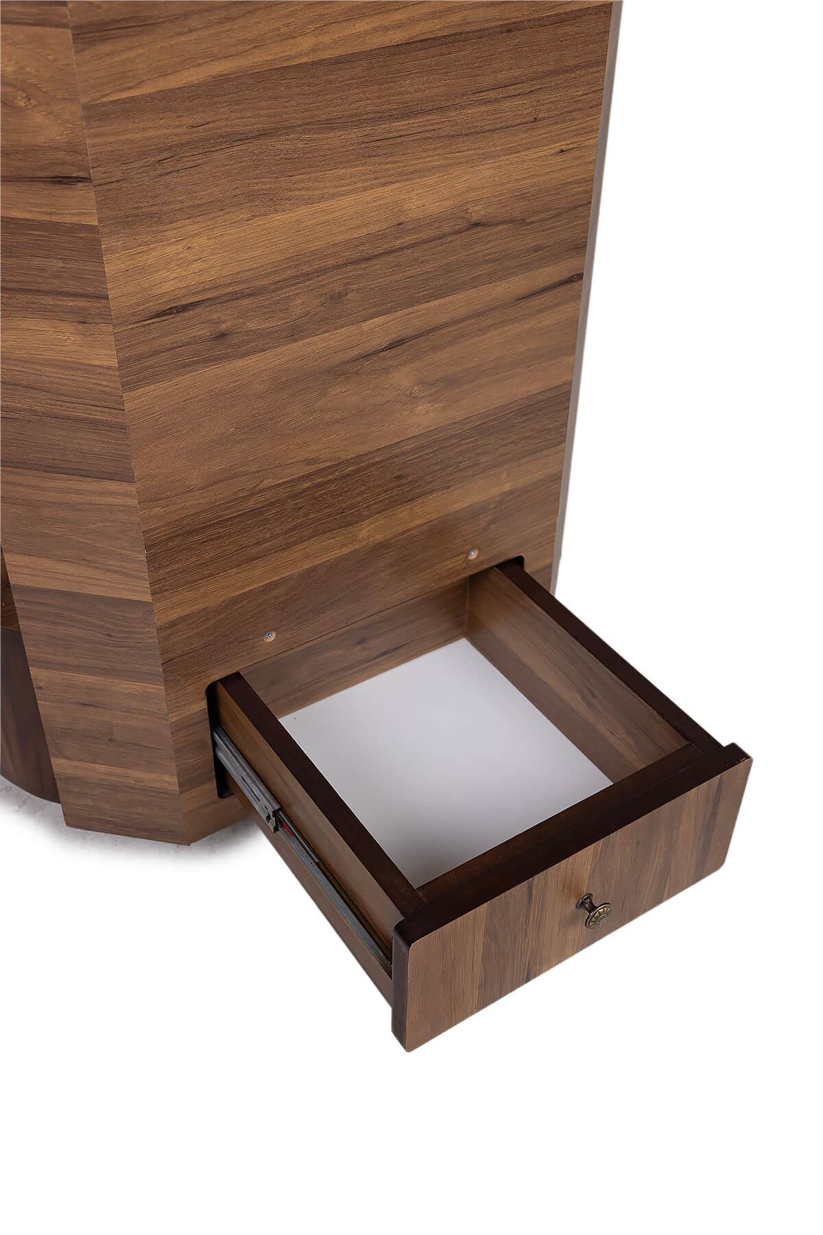 Tamer Tanca Unisex Ahşap Ceviz Stand Ahşap