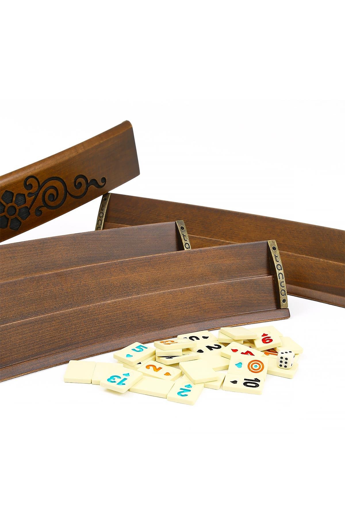 Tamer Tanca Unisex Ahşap Okey Takımı