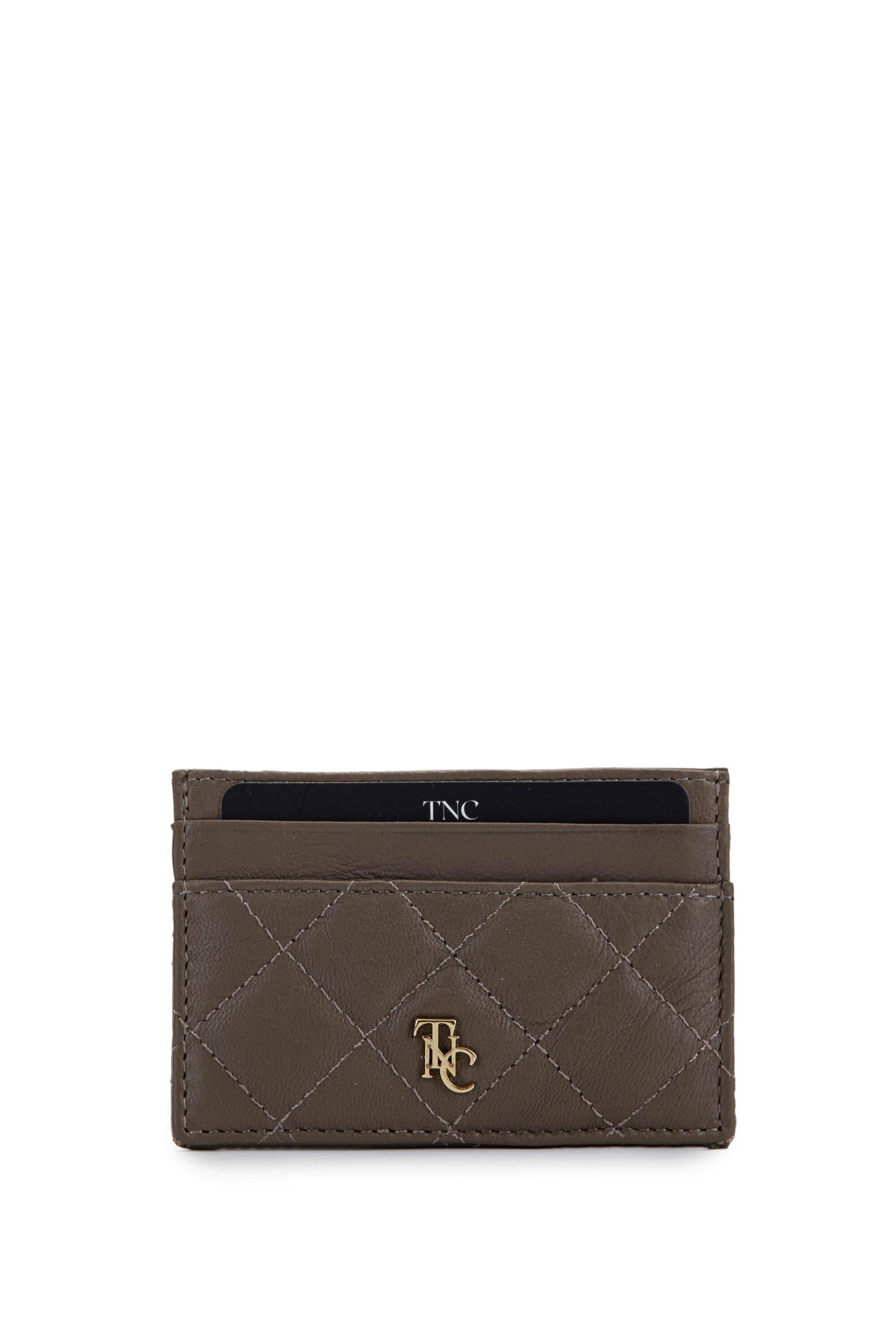 Tamer Tanca Unisex Hakiki Deri Vizon Kartlık