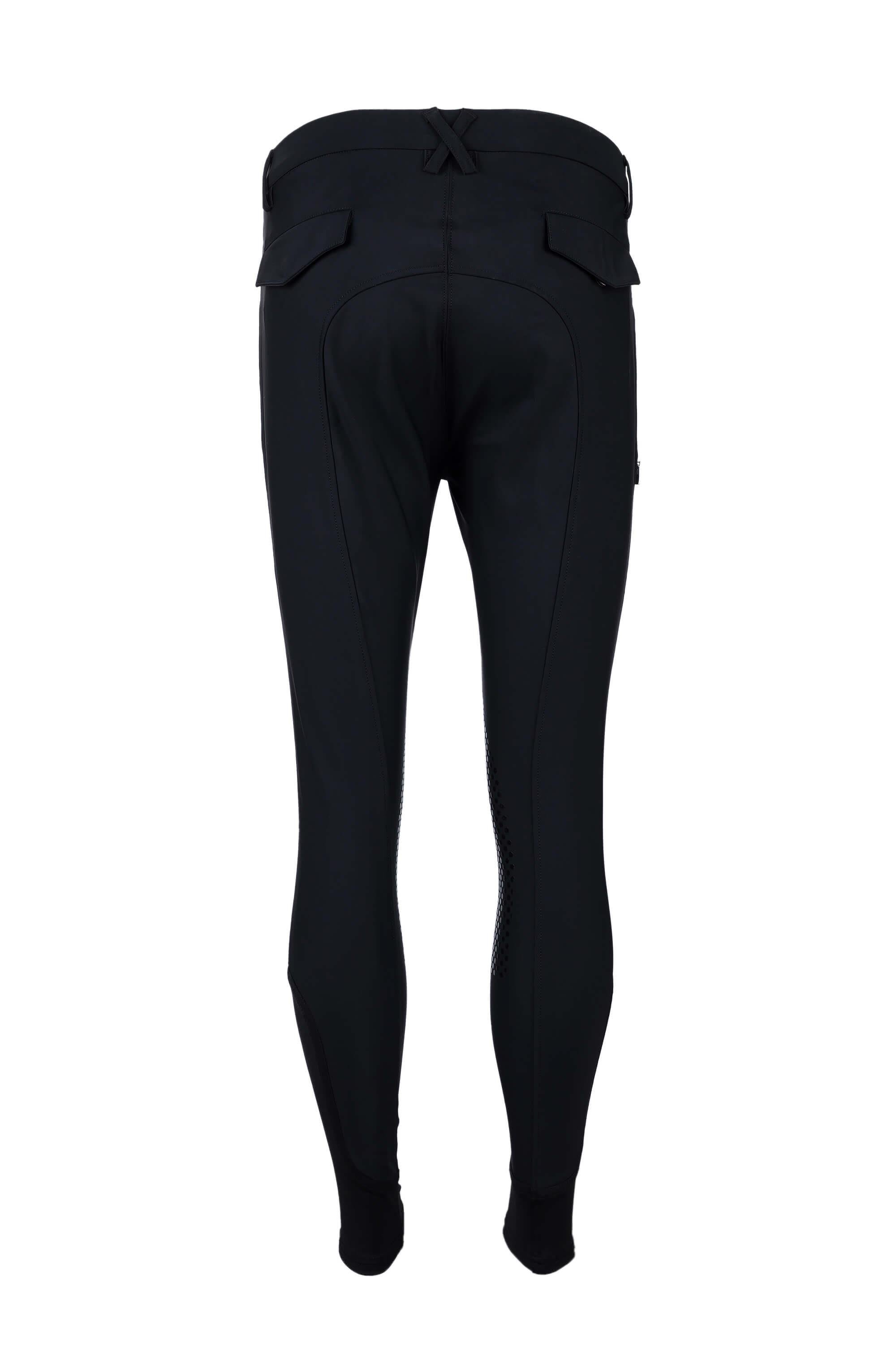 Tattini Erkek Tekstil Siyah Binici Pantolonu