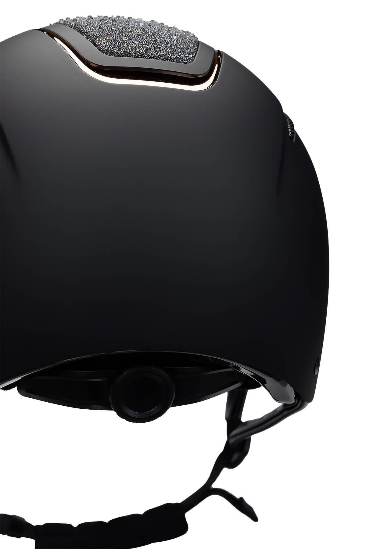 Tattini Unisex Siyah Binici Kaskı Şapka