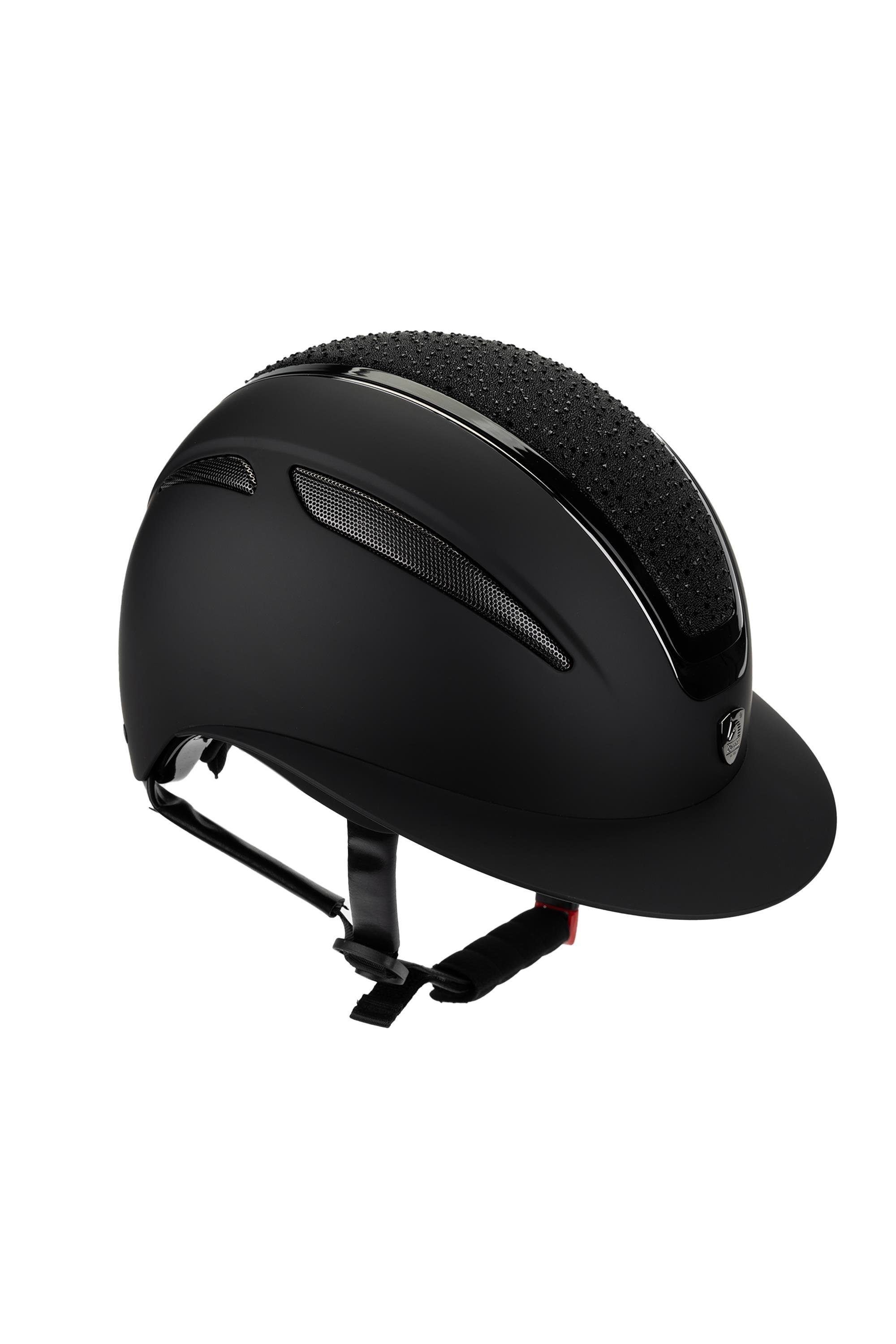 Tattini Unisex Siyah Binici Kaskı Şapka