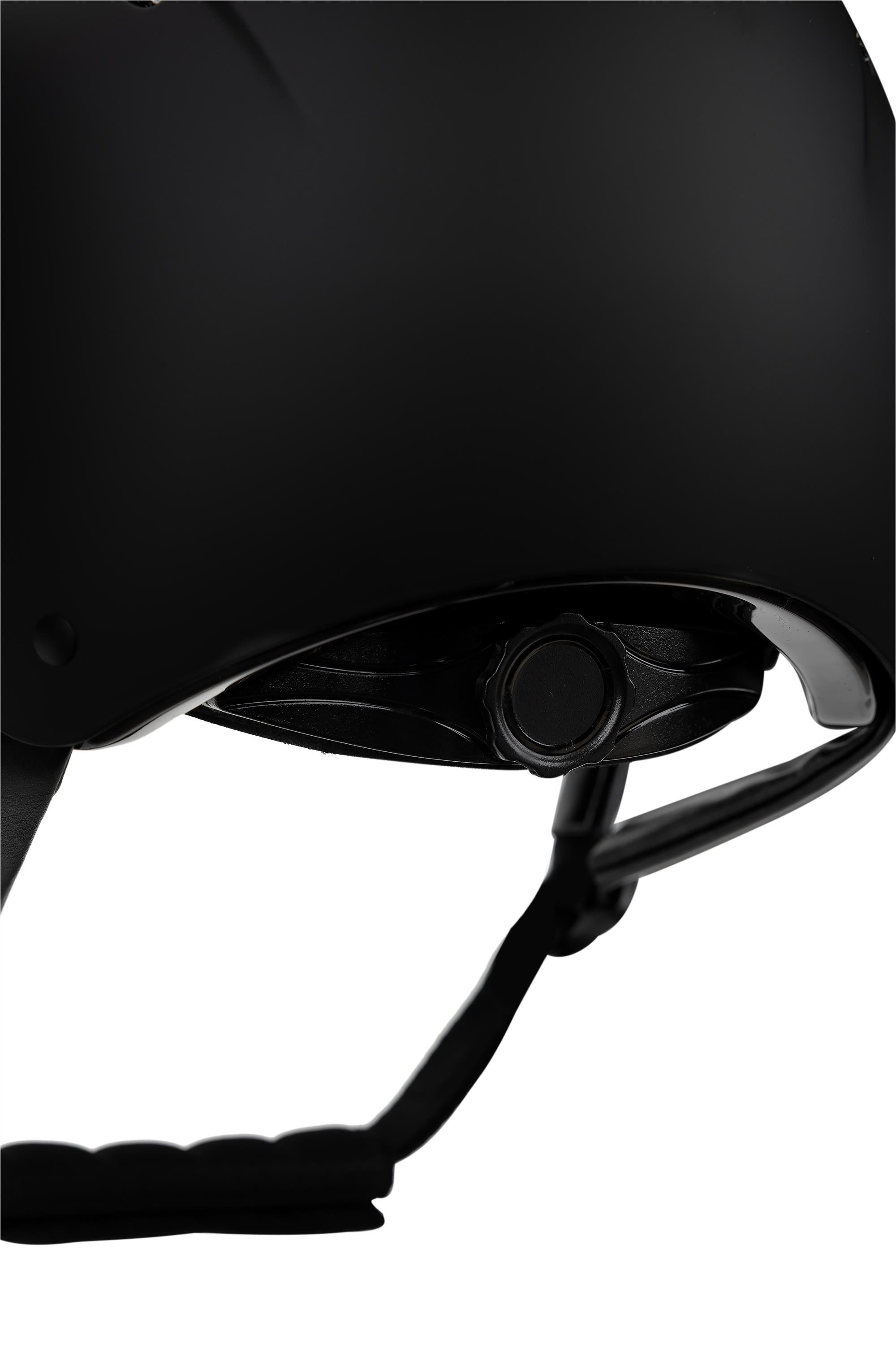 Tattini Unisex Siyah Binici Kaskı Şapka