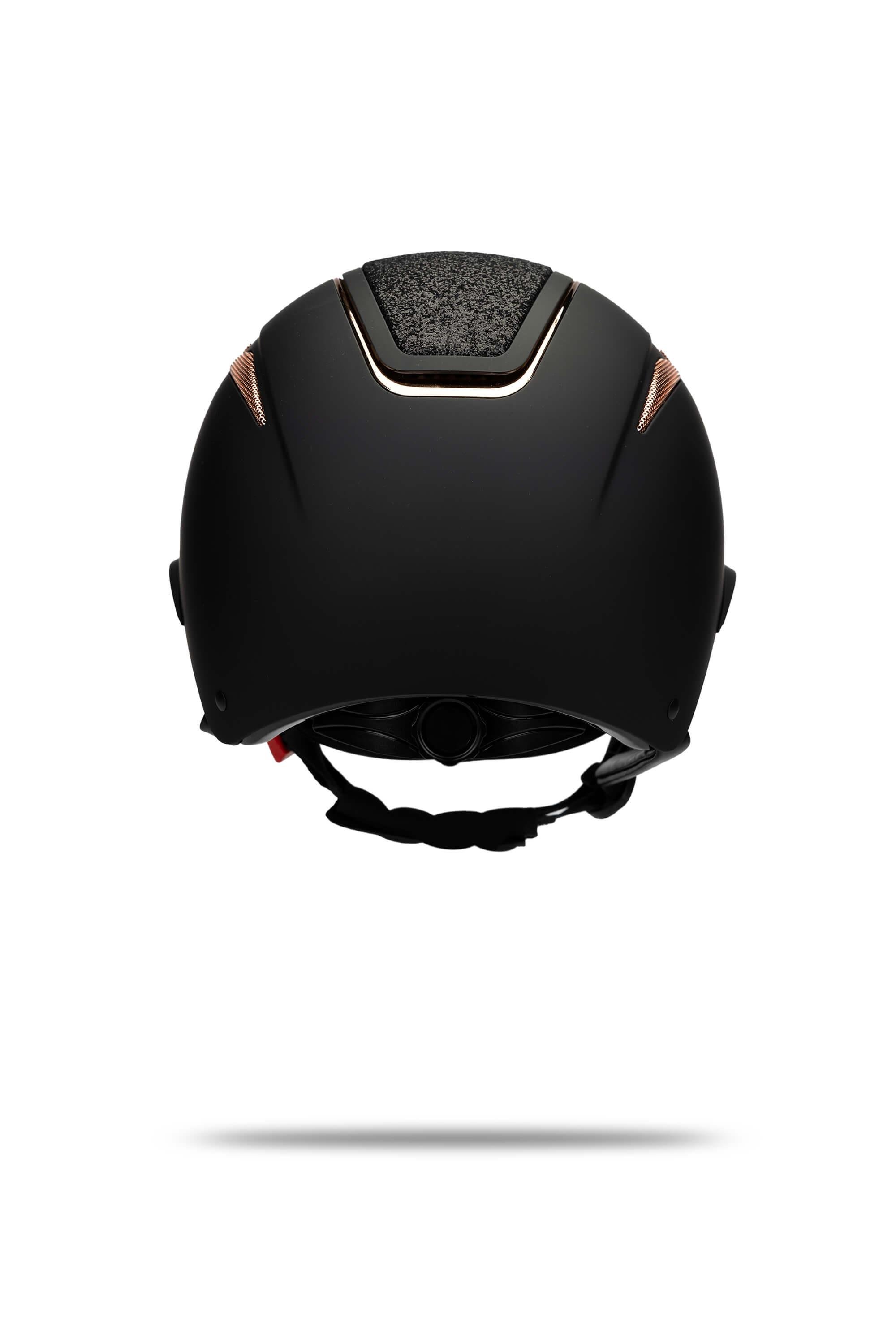 Tattini Unisex Siyah/Rose Binici Kaskı Şapka