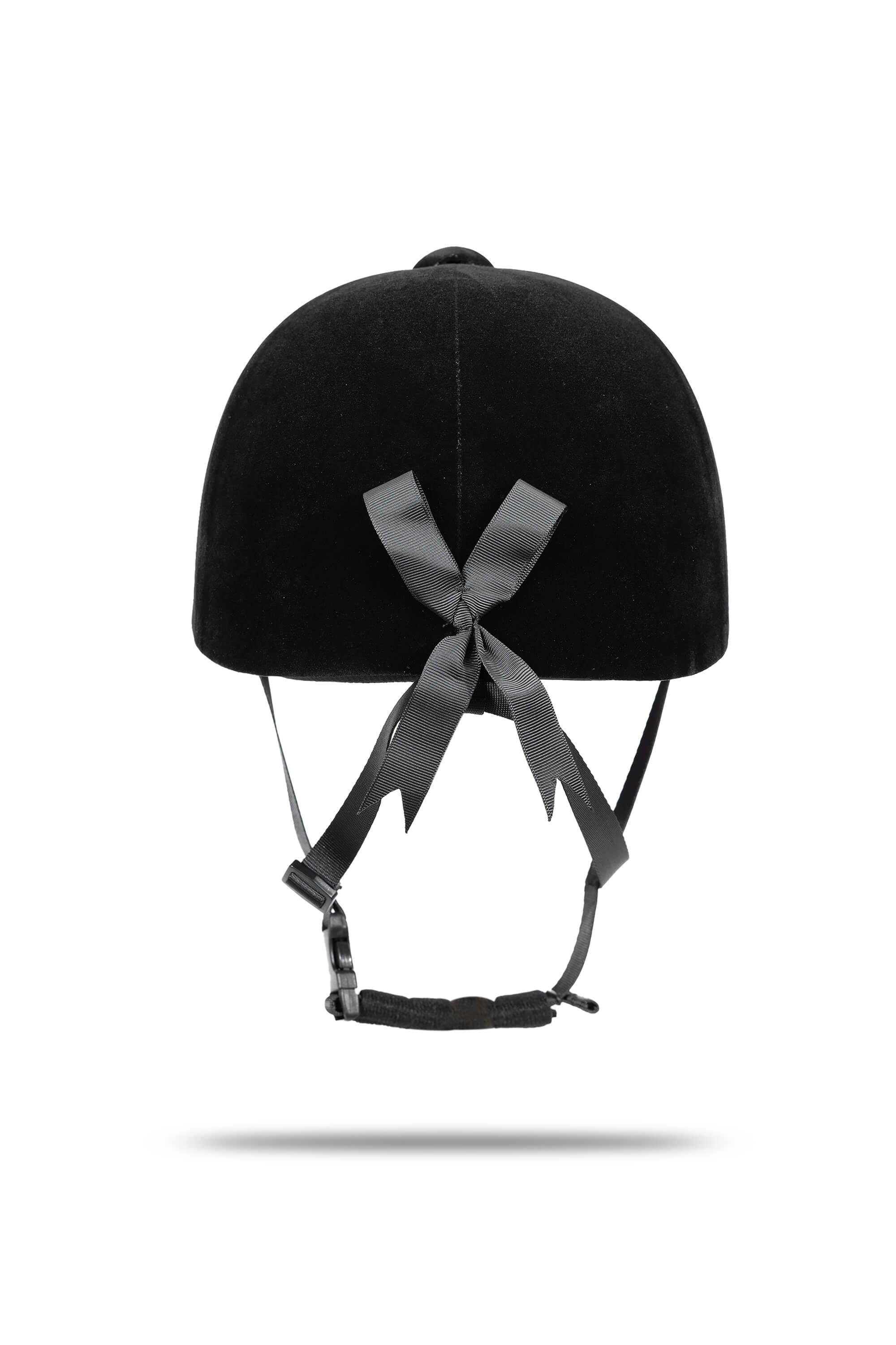 Tattini Unisex Tekstil Siyah Binici Kaskı Şapka