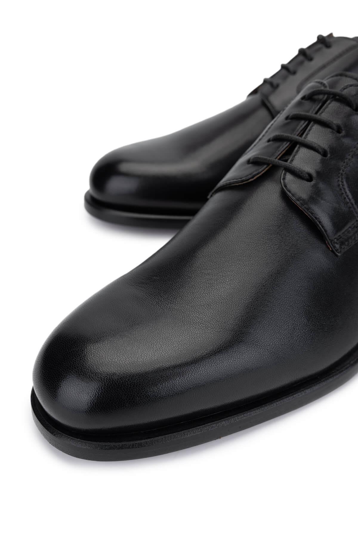 VALENTINO Erkek Hakiki Deri Siyah Klasik Ayakkabı