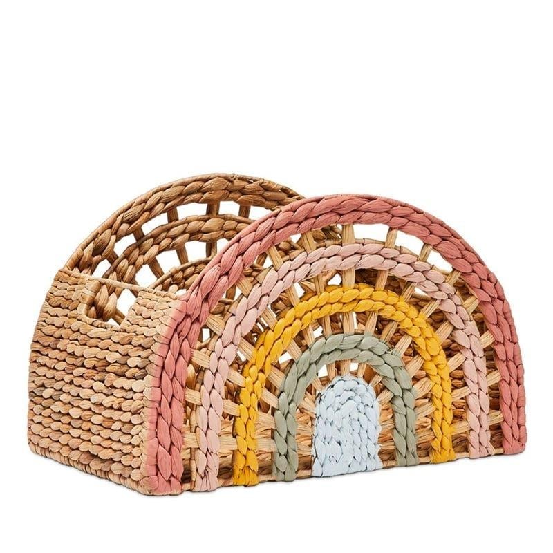 Gökkuşağı Rattan Sepet