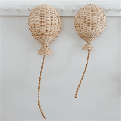 Rattan Küçük Boy Balon Duvar Dekoru