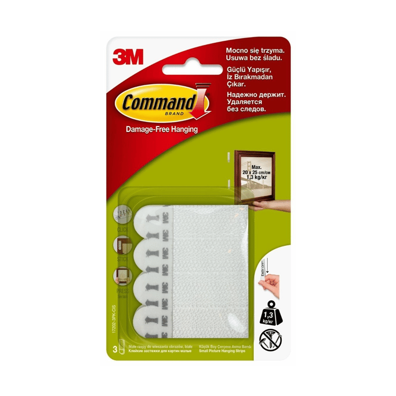3M3M Command Küçük Boy Çerçeve Asma Bandı 17202-CIS288848