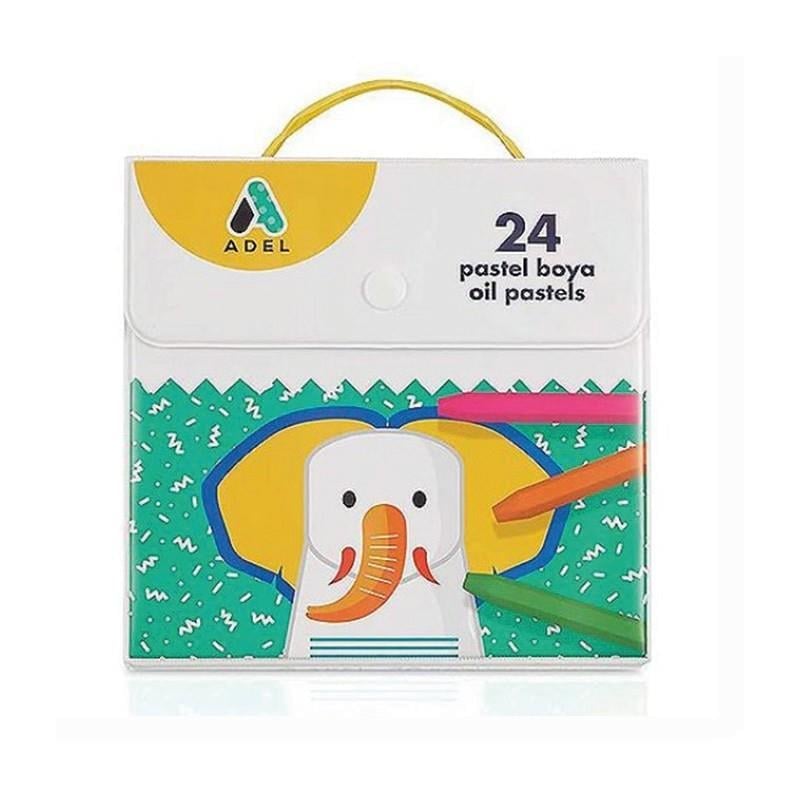 Adel Pastel Boya Çantalı 24 Renk