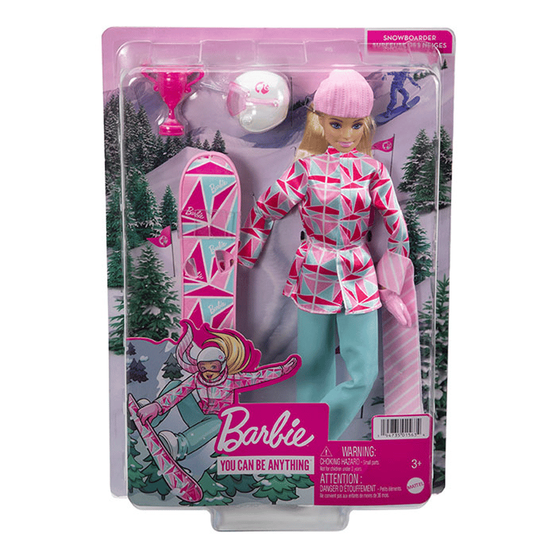 MATTELBarbie Snowboard Sporcusu Bebek194735015634