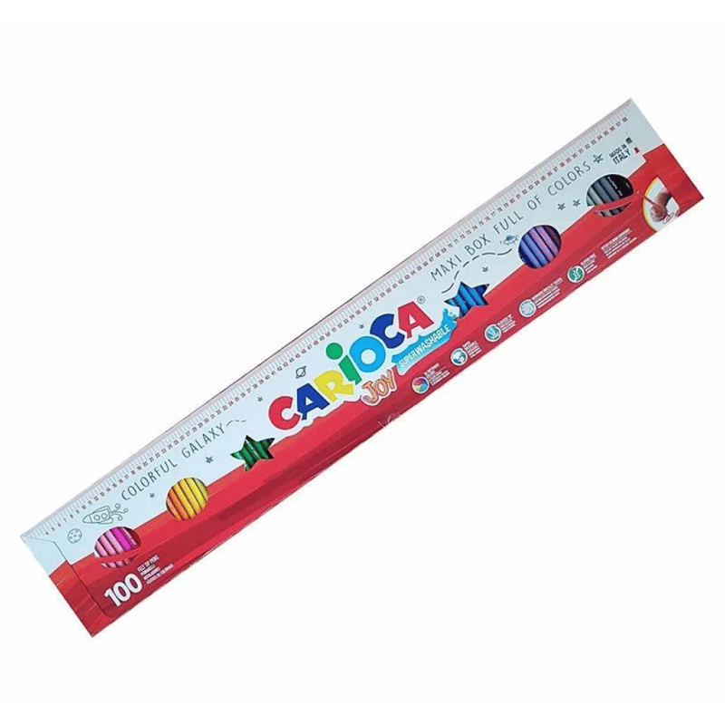 CARİOCACARİOCA JOY SÜPER YIKANABİLİR KEÇELİ BOYA KALEM SETİ 100'LÜ8003511410193