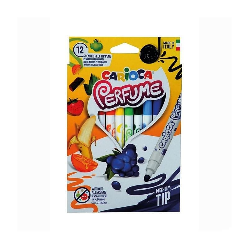 Carioca Kokulu Keçeli Boya Kalemi 12'li