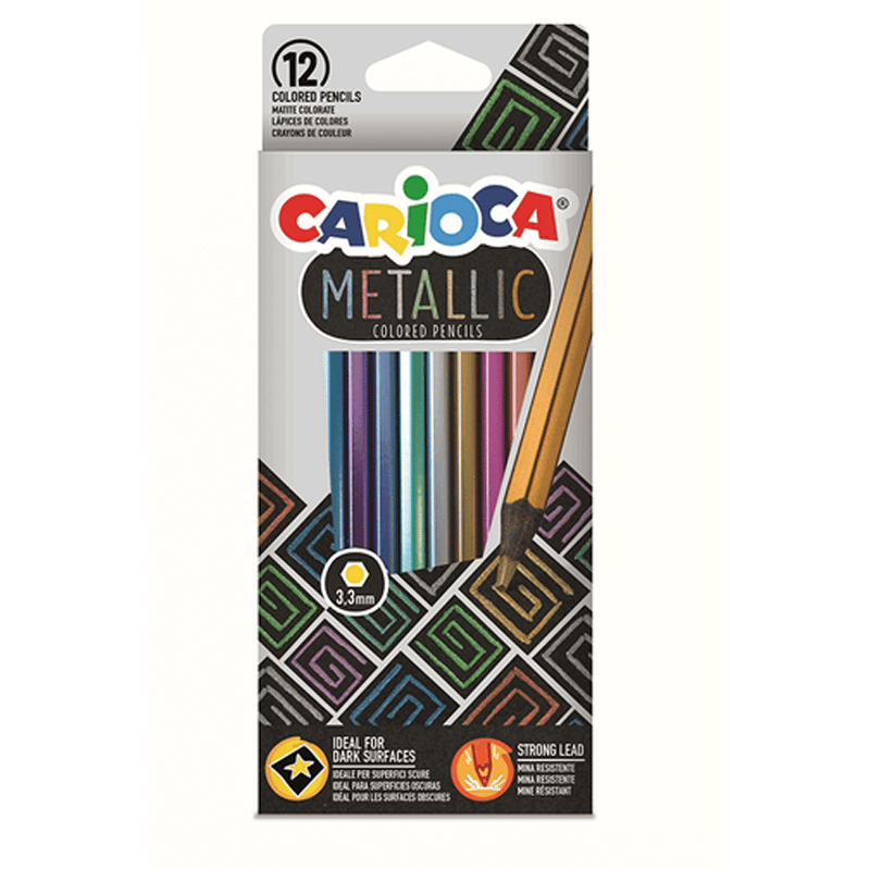 CARİOCACARIOCA METALİK KURU BOYA 12Lİ361136