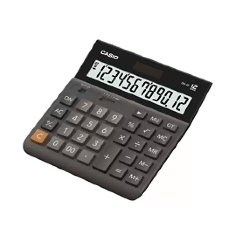 Casio Casıo Mh-12-Bk Siyah, Bağ. Hafıza, %, Karekök, Geri Silme, Hesap Makinası320792