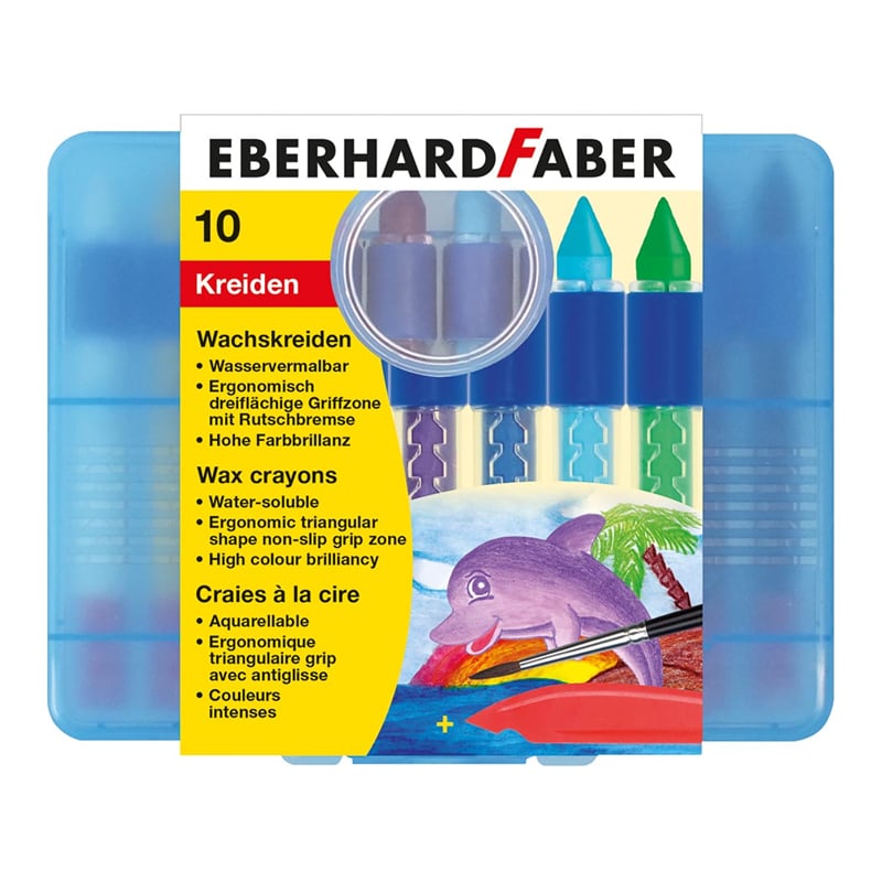 Eberhardfaber Eberhard Faber Mumlu Pastel Sulandırılabilir 10 Renk4087205211109
