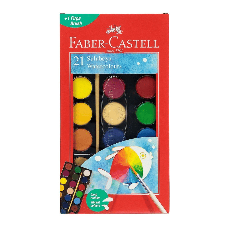 FABER-CASTELLF.CASTELL 125021 SULUBOYA BÜYÜK 21 RENK271038