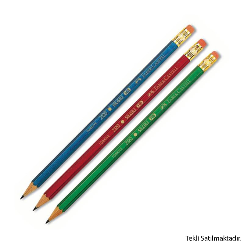 FABER-CASTELLF.CASTELL 2120 SİLGİLİ KURŞUN KALEM HB8690826021208