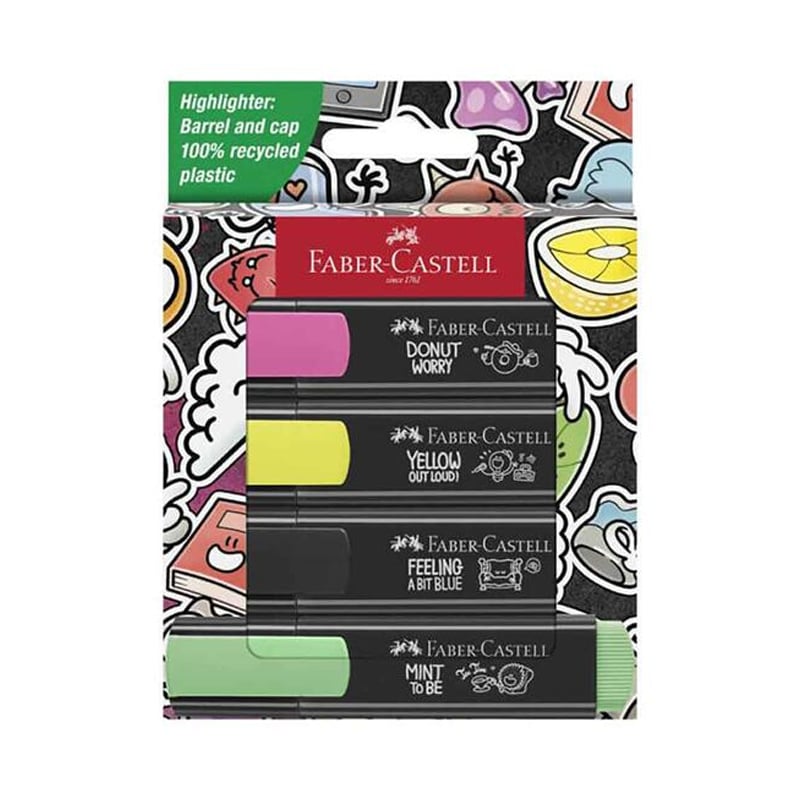 FABER-CASTELLFaber-Castell Graffiti Textliner 46, 4x4005402546909  
