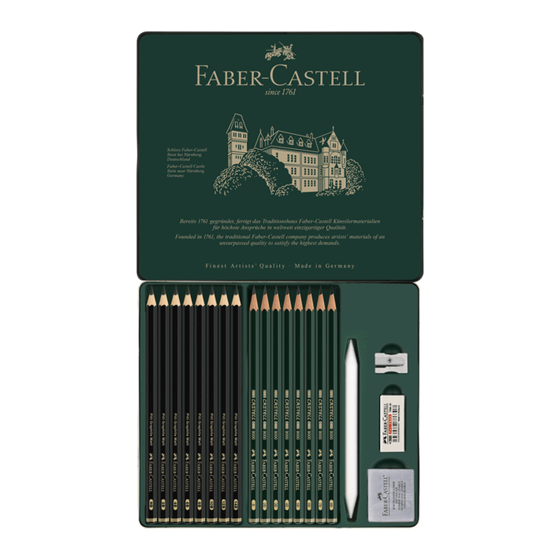 FABER-CASTELLFaber-Castell Pitt Graphite Matt Dereceli K Set 204005401152248 