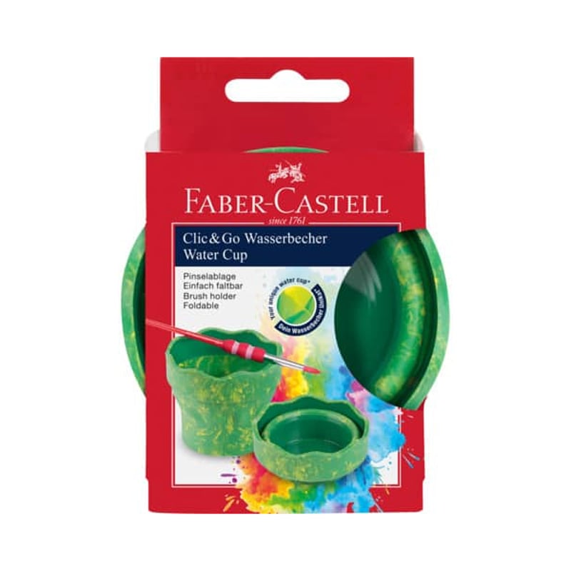 FABER-CASTELLFaber-Castell Suluboya Suluğu,Click&Go Yeşil Marbl4005401815280  