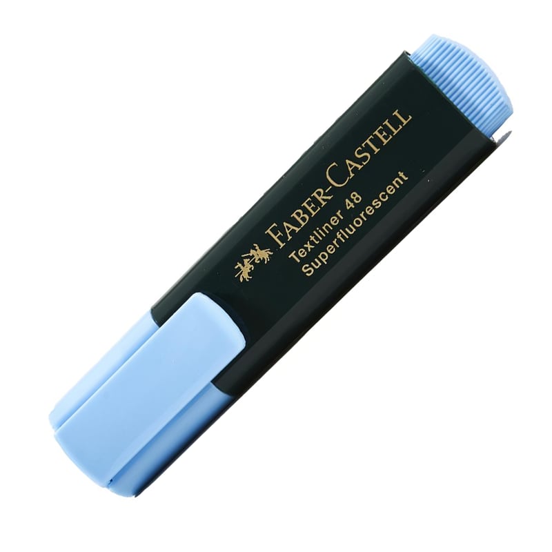 FABER-CASTELLFABER-CASTELL TEXTLİNER 48 FOSFORLU MAVİ KALEM 154851256-002