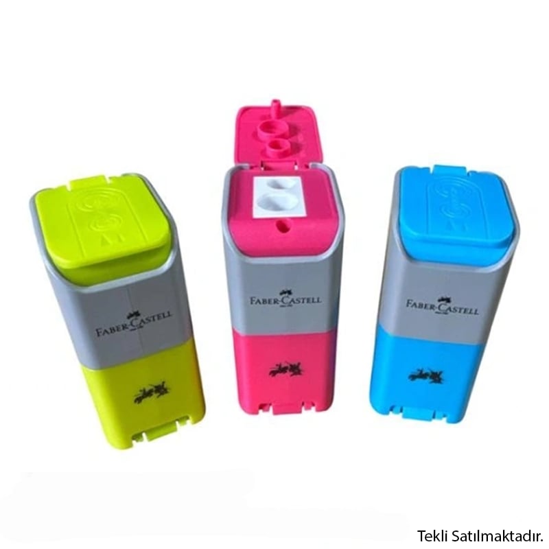 FABER-CASTELLFABER-CASTELL TRIO Kalemtıraş,12'li8681241463117 