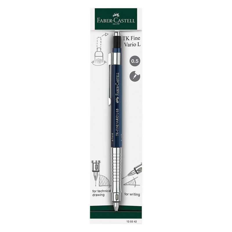 FABER-CASTELLFaber Castell Vario Lüx 0.5 Versatil Kalem İndigo4005401355427