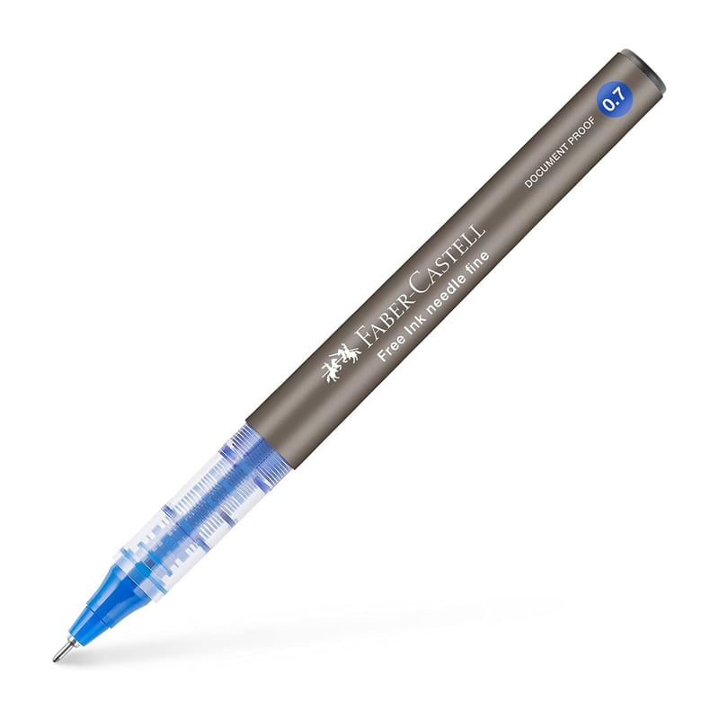 FABER-CASTELLFABER FREE INK NEEDLE 07 ROLLER KALEM MAVİ4005403482510