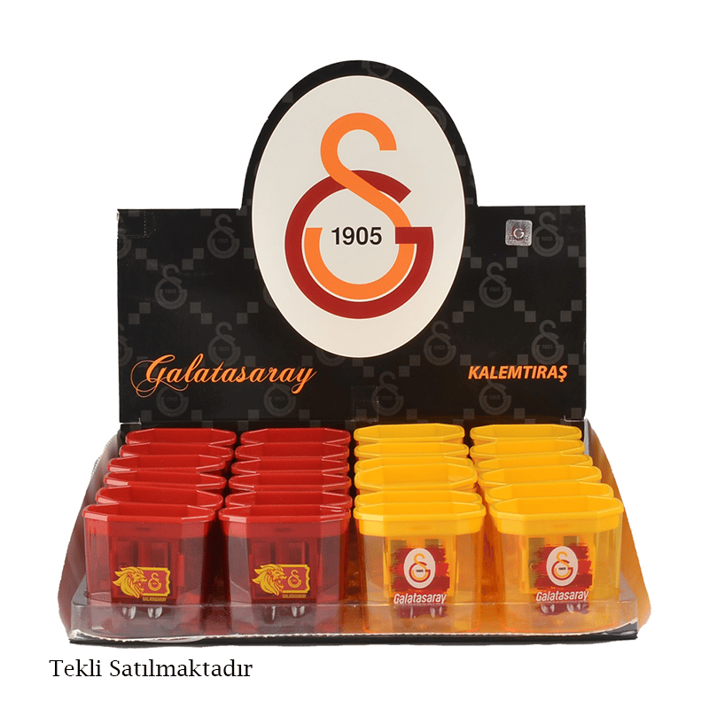TimonGalatasaray Çift Bıçaklı Dikdörtgen Kalemtraş8698683016603