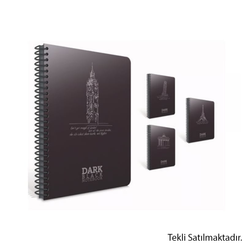 GIPTAGIPTA Dark Black Notebo295728