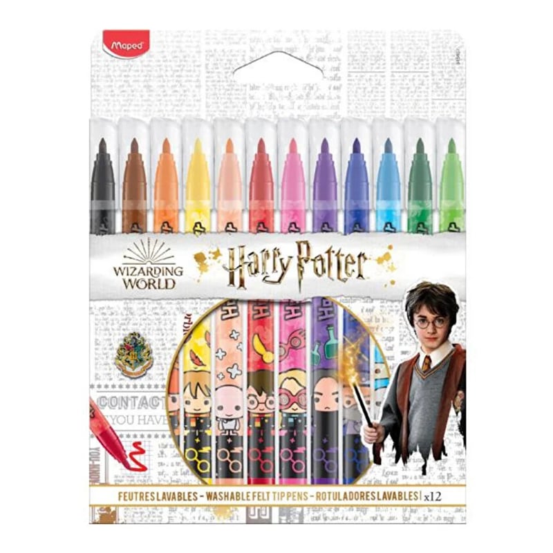 MAPEDHarry Potter Keçeli Kalem 12'li3154148454076