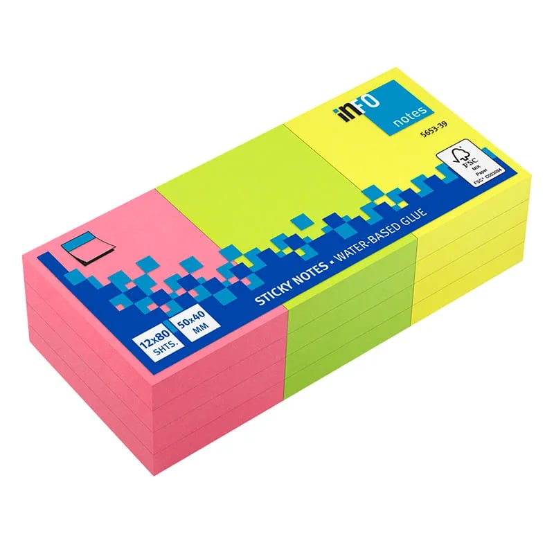 Markasızİnfo Notes Yapışkanlı 12356151