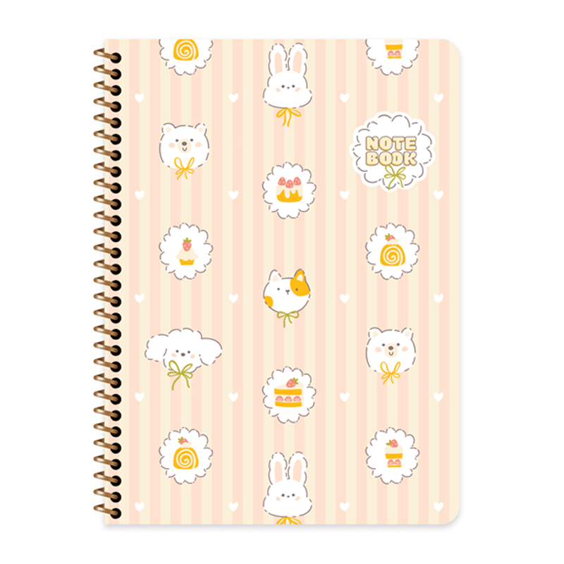 KESKİNCOLORKeskin A4 80 Yp.Çiz. Karton Kp.Spr.Kawaii Defter386911-99