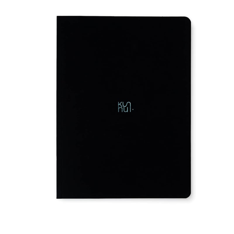 KUNNUİKunnui Thin Flexible Journal Notebooks 15x21 cm 64 Pages Noktalı 140 Gr Siyah8435449351918