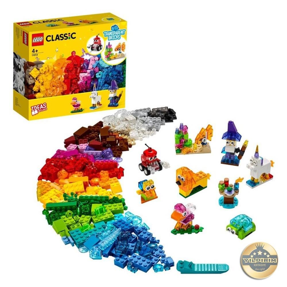 LEGO Classic Yaratıcı Şeffaf Yapım Parçaları 11013