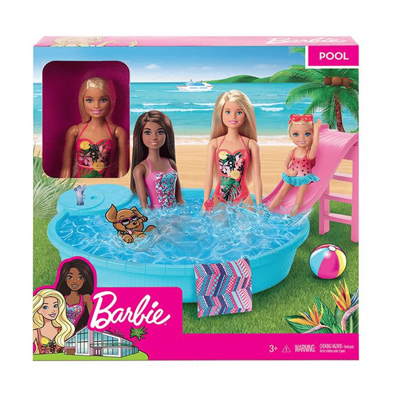 MATTELMattel Barbie ve Eğlenceli Havuzu GHL91Y00045389