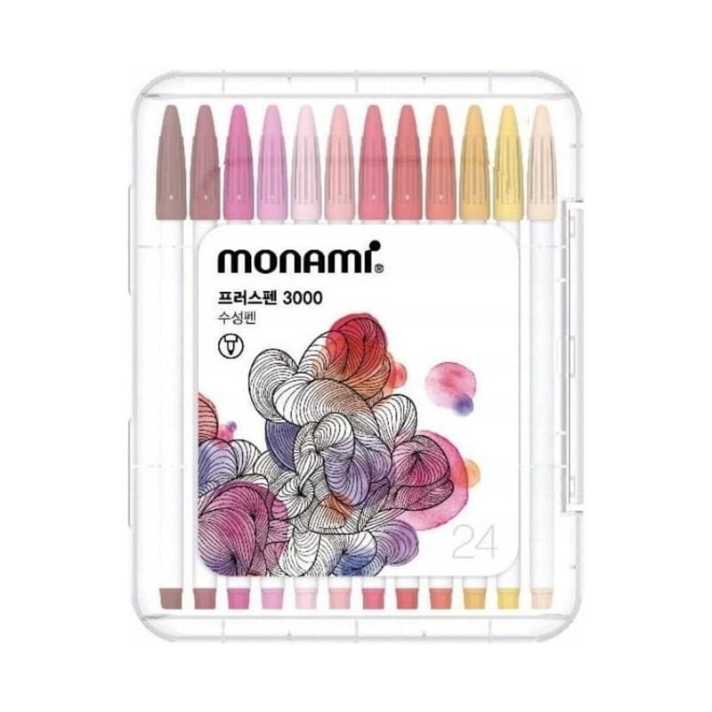 MONAMİMONAMİ PLUS PEN 3000 KALEM 24 LÜ SET8801067743594 