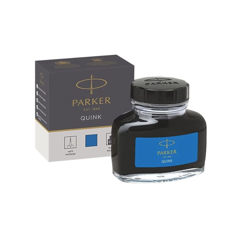 PARKER KALEMPARKER PK Quink Şişe Mürekkep, Yıkanabilir Mavi 1950377331080